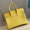 Hermès Birkin Phw Da Togo Yellow Handbags 25 cm product view 5