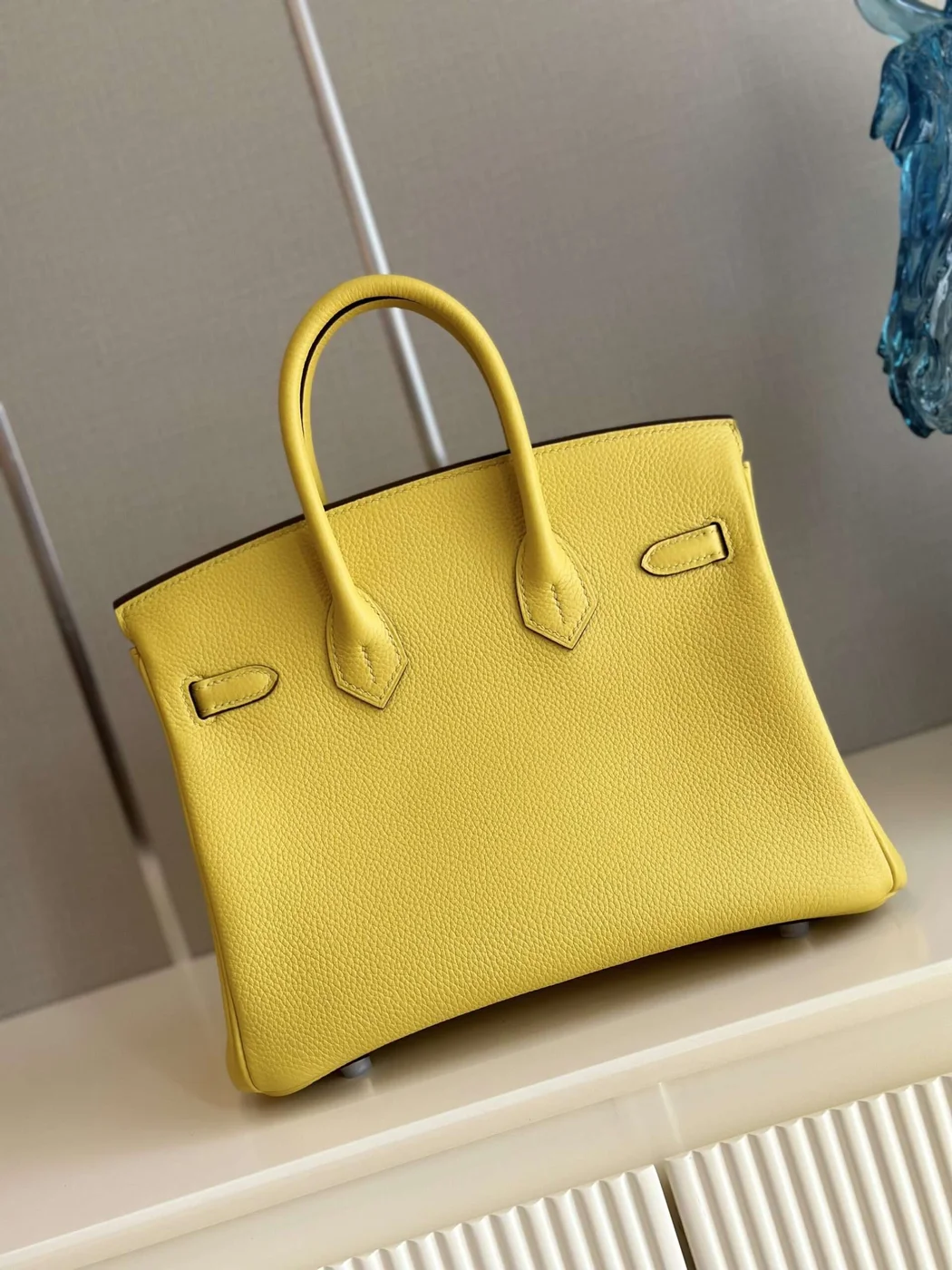 Hermès Birkin Phw Da Togo Yellow Handbags 25 cm product view 5