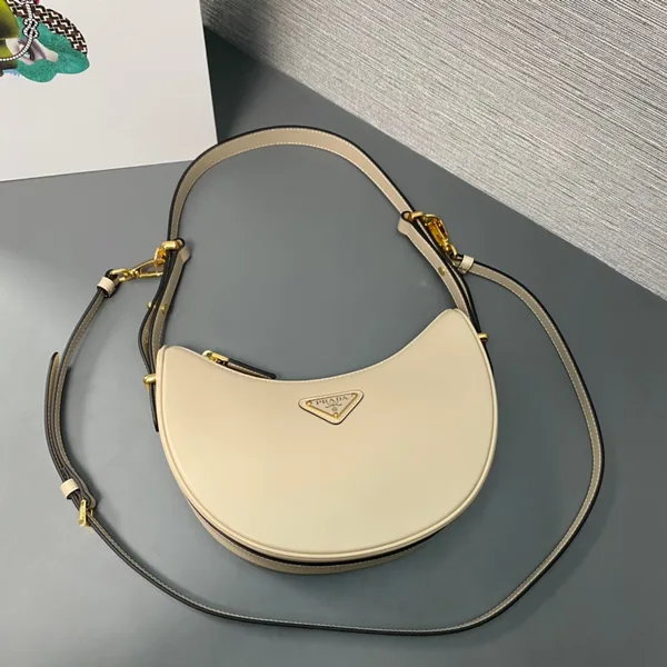 Prada Arque Small Leather Shoulder Bag product view 2