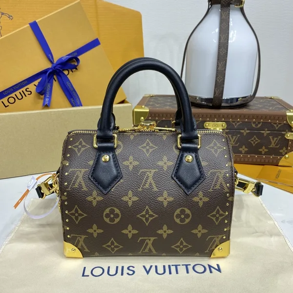 Louis Vuitton Speedy Trunk 20 in Monogram canvas Bag product view 5
