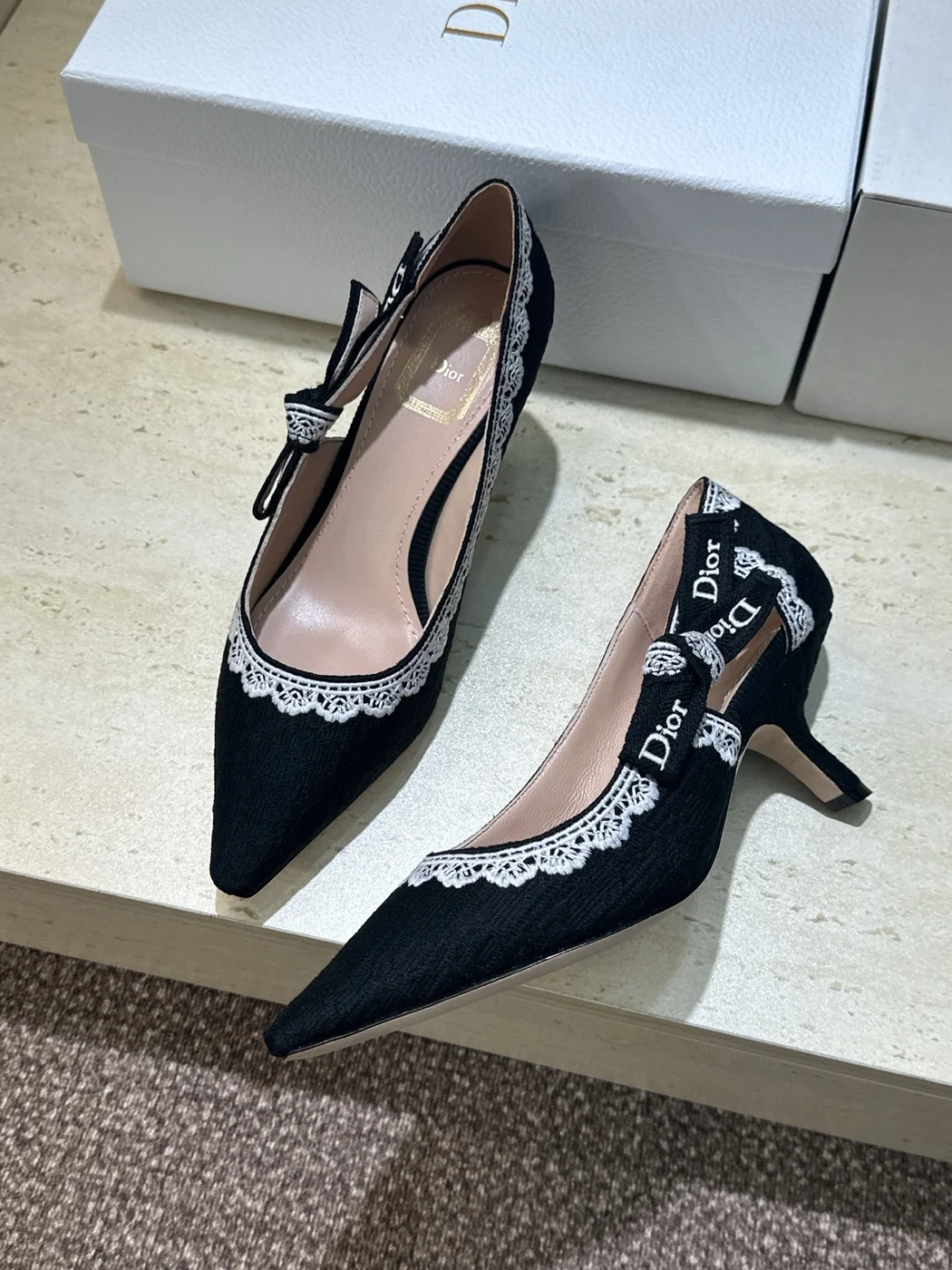 Dior Heels Black product view 1