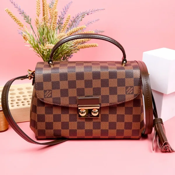 Louis Vuitton Croisette Handbags Caro Pattern 22x16x8cm product photo