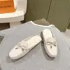 Louis Vuitton Women White Leather Mules product view 4
