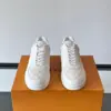 Louis Vuitton Men White Sneakers — Perforated Toe Detail product view 1
