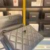Chanel Trendy Brown Leather Handbags 25 cm product view 3
