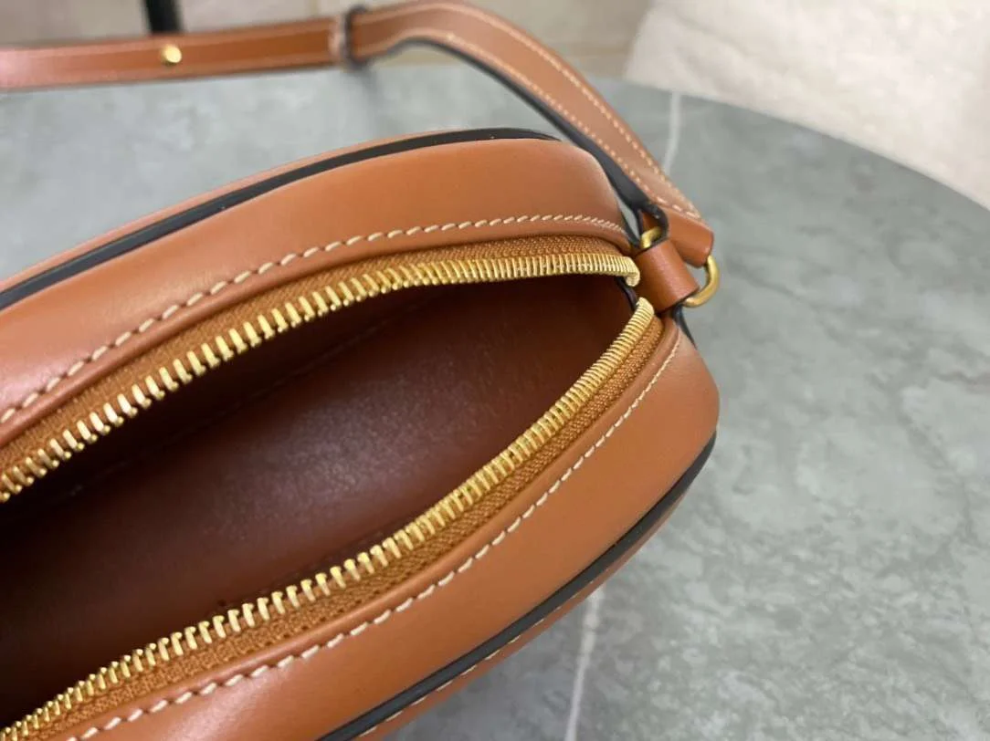 Celine Mini Handbag Brown Soft Leather 16×12.5x4cm product view 4