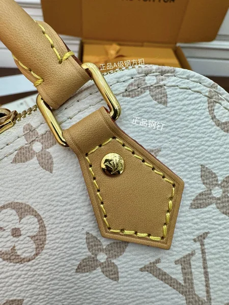 Louis Vuitton Nano Alma handbag in Monogram Dune canvas product view 7
