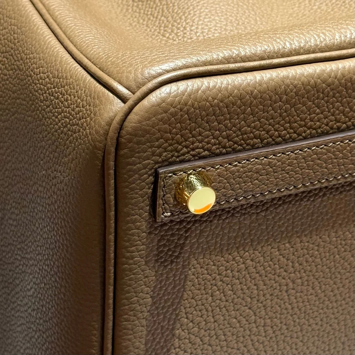 Hermès Birkin 30 In Coffee Gold Hardware Bag product view 9