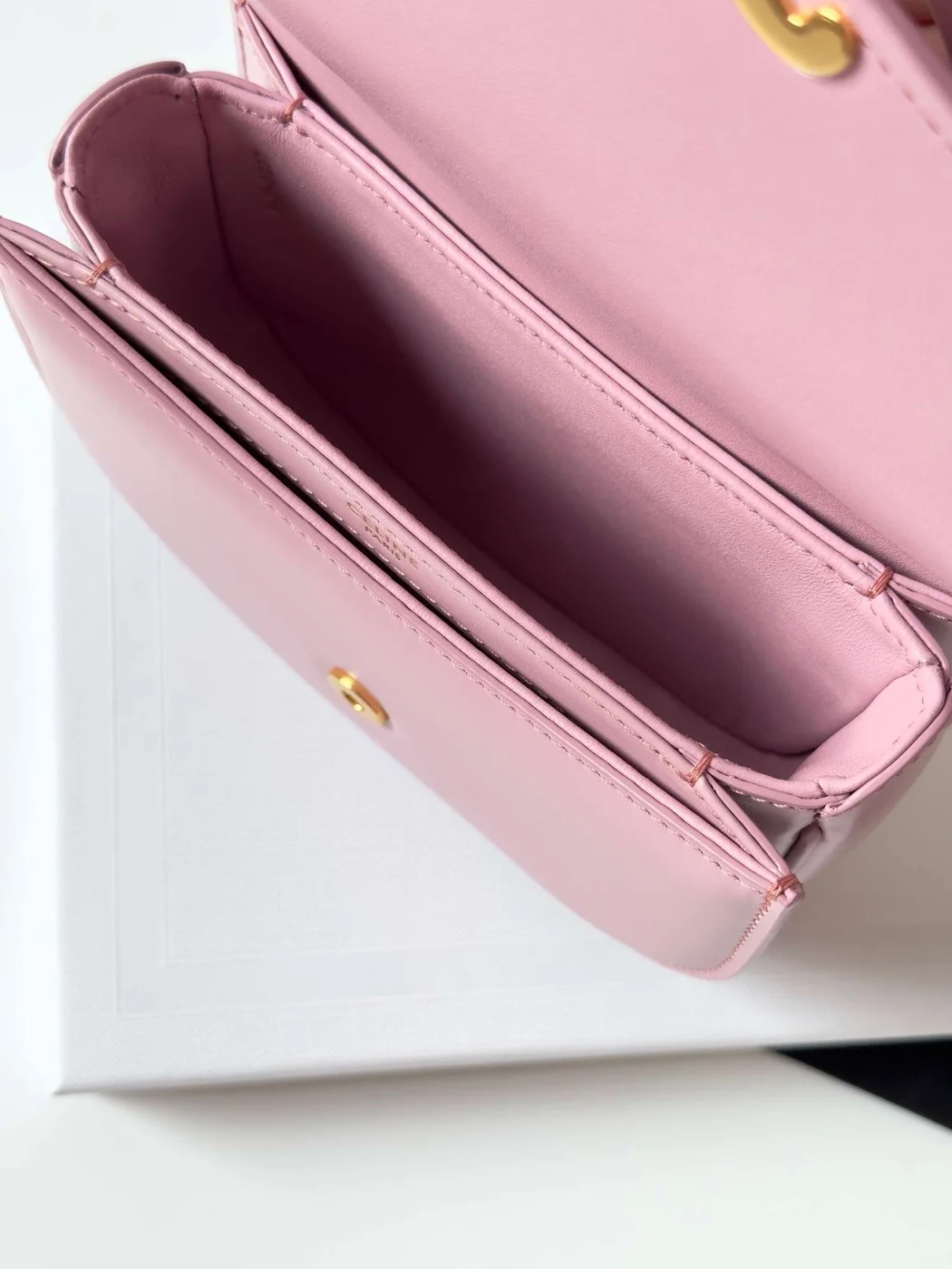 Celine Mini Handle Crossbody Pink 15.5x11cm Bag product view 7