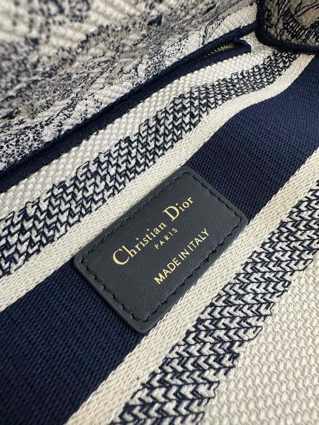 Dior Bag Lady D-lite Bag Blue product view 4