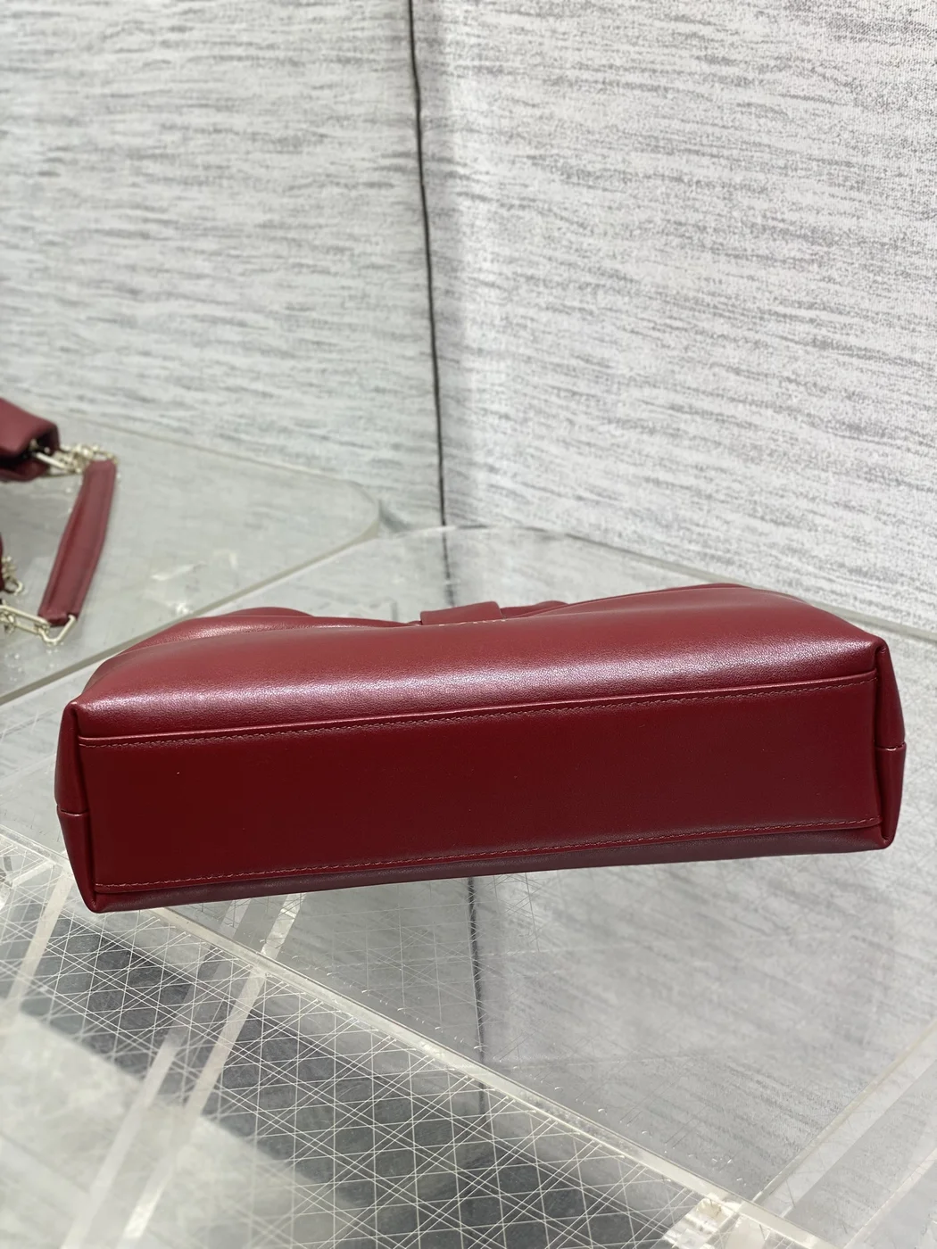 Dior Bow Bag Small Burgundy product view 7