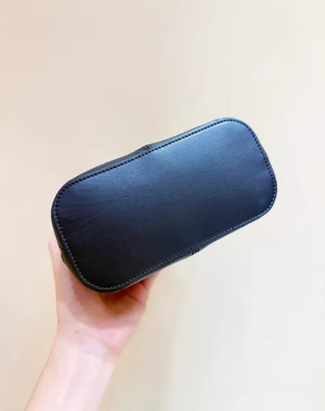 Chanel Top-Handle Bag Navy Blue with Gold-Tone Detail product view 2