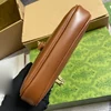 Gucci Jackie Notte Mini Bag 19 In Tawny Brown Calfskin Gold Hardware product view 5
