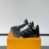 Louis Vuitton Men Black Suede Sneakers product view 3