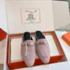 Hermès Women Pink Suede Mules product view 3