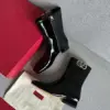 Valentino Women Black Patent Leather Boots — Side-Zip Style product view 1