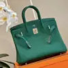 Hermès Birkin 30 Dark Green Palladium Hardware Bag product view 3