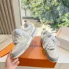 Louis Vuitton Women White Mesh And Leather Sneakers product view 6