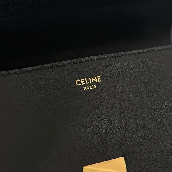 Celine Teen Nino Bag in Black product view 4