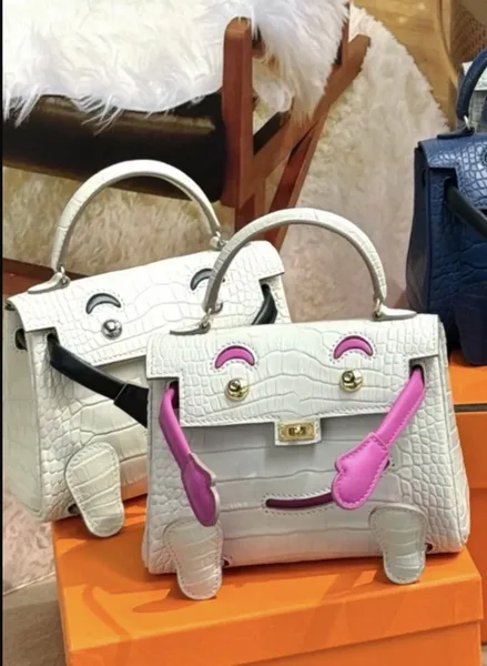 Hermès Kelly Doll Crocodile Gold Hardware Bag product photo