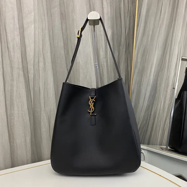 Saint Laurent Black 1453YS Hobe Bag 30 cm product photo