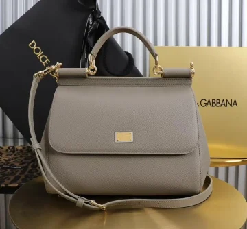 Dolce & Gabbana Small Sicily handbag in dauphine calfskin product photo
