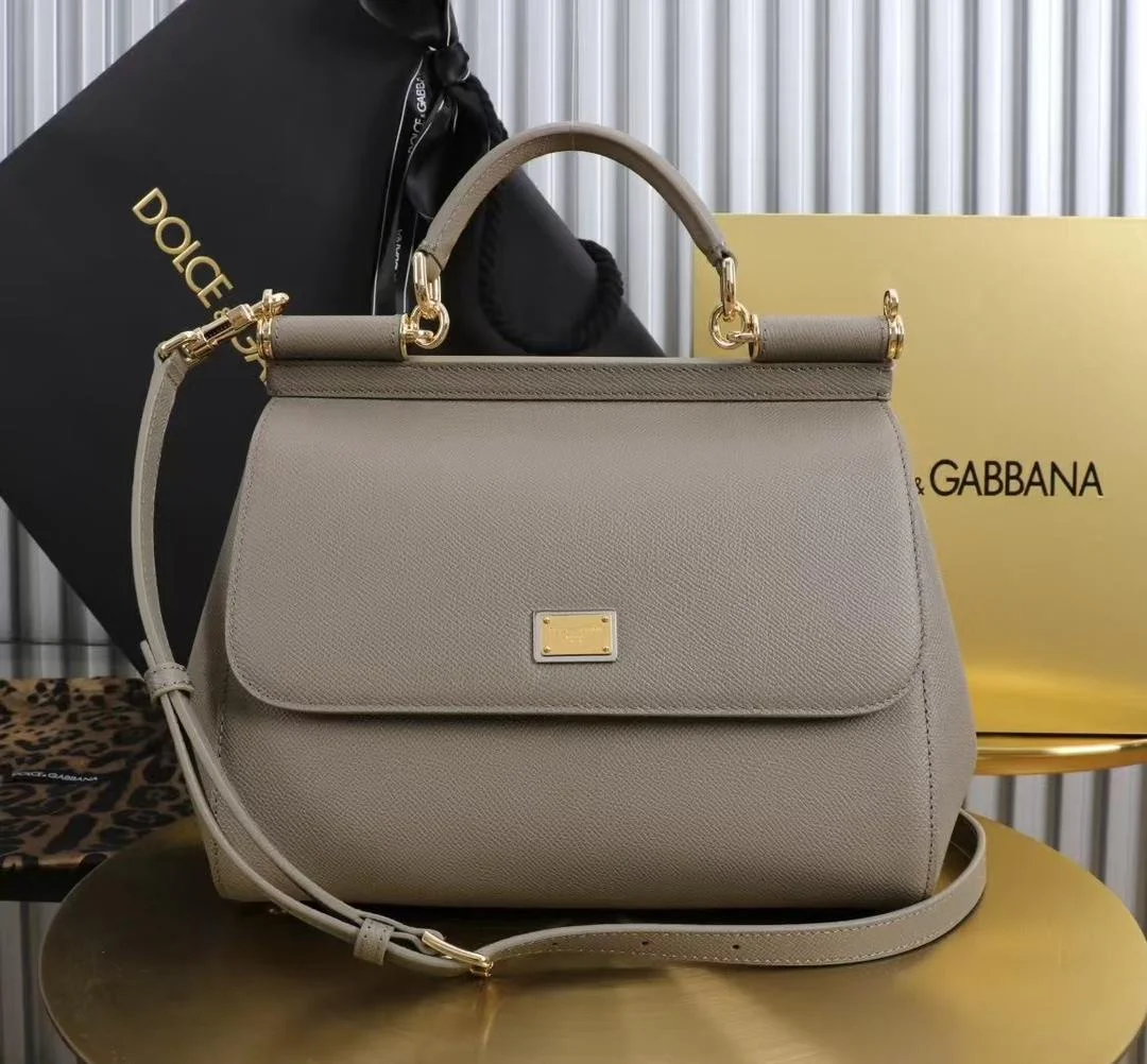 Dolce & Gabbana Small Sicily handbag in dauphine calfskin product view 1