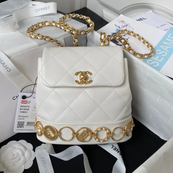 Chanel Charm Mini Backpack Lock Handle Plated 18 cm product photo