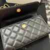 Chanel Woc Black Handbags Pearl Handle Plated Lock Gold 19 cm product view 3