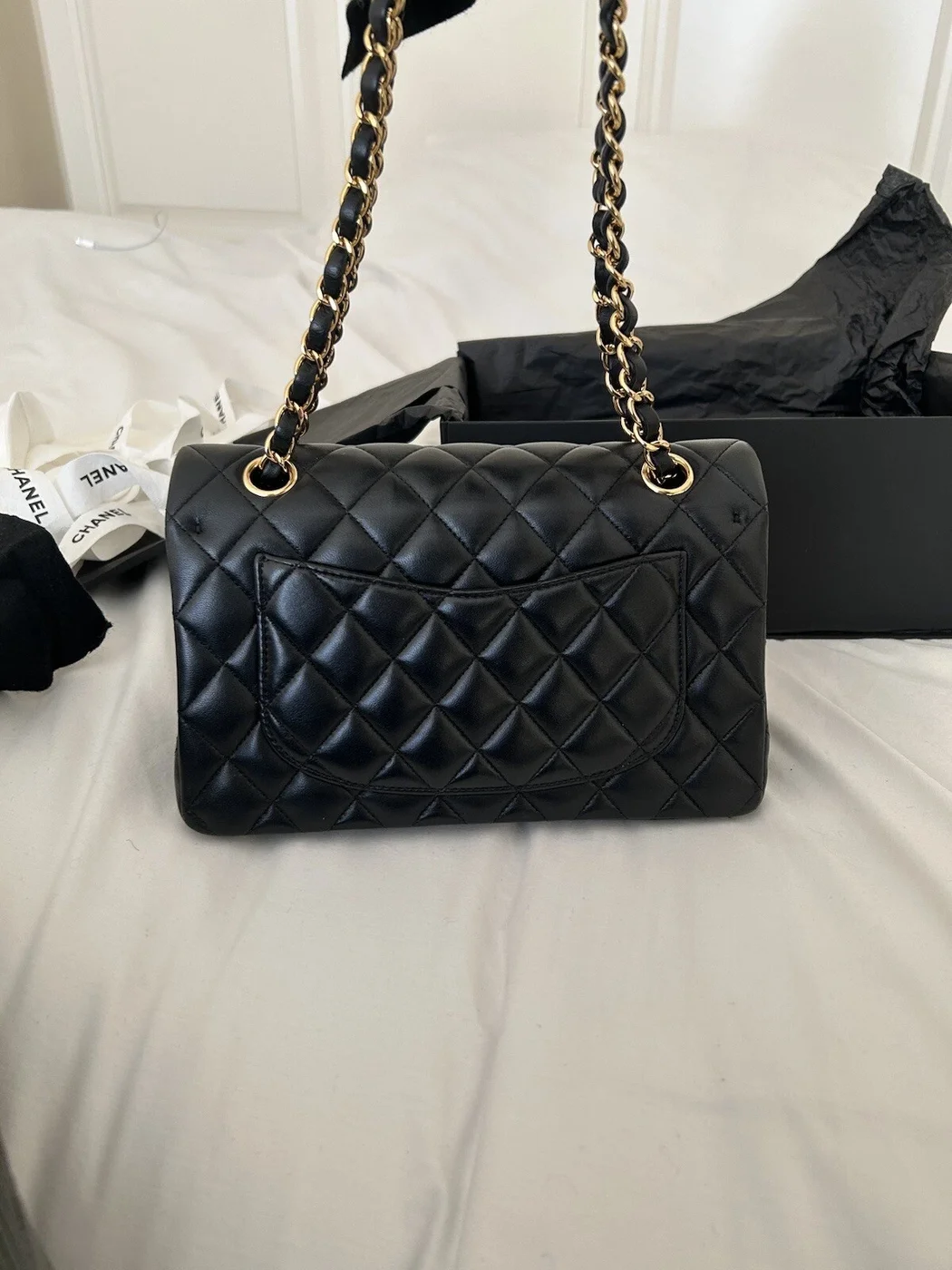 Chanel Classic Flap Medium Smooth Leather Bag product view 4