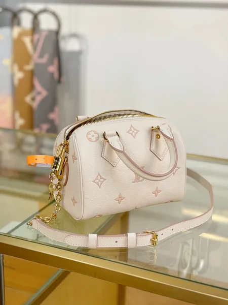 Louis Vuitton Monogram Empreinte Bicolor Speedy Bandoulière 20 Bag product view 2