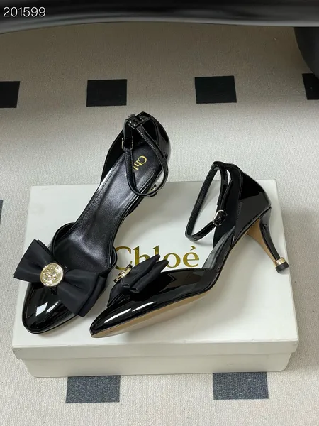 Chloé Bow Heels Black product view 3