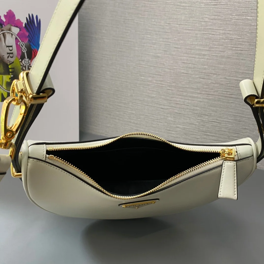 Prada Arque Small Leather Shoulder Bag product view 6