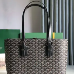 Goyardine Sac Marie Galante MM Black Bag product photo