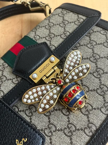 Gucci Queen Margarnet Bag in Black product view 6
