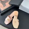 Chanel Women Light Pink Satin Mules product view 4