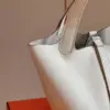 Hermès Picotin 18 White Togo Leather Silver Hardware Bag product view 2