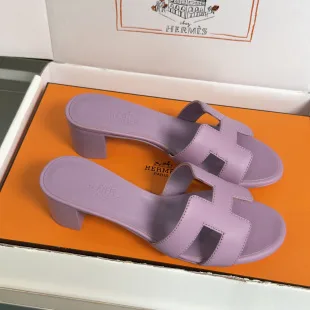 Hermès Oran Heels – purple product photo