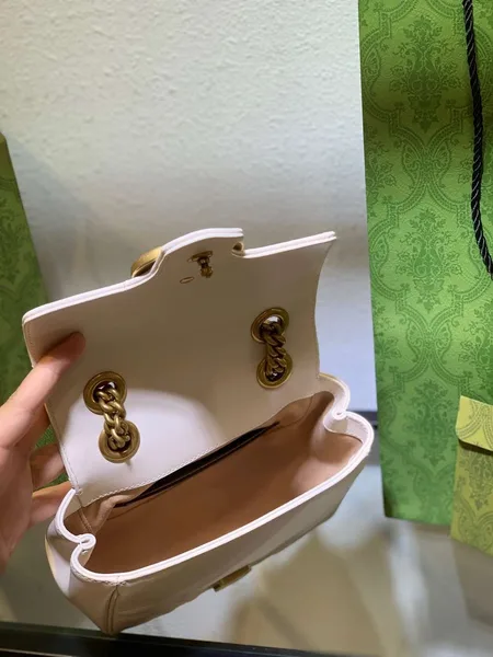 Gucci Marmont Women’s Handbag White 20 cm product view 7