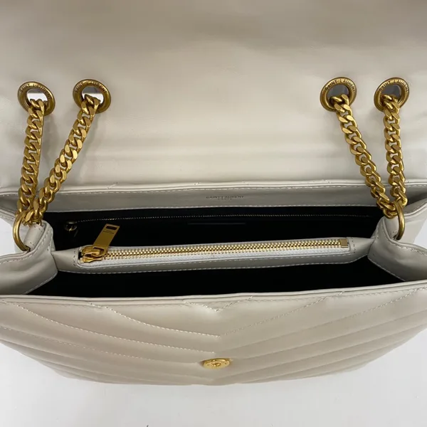 Saint Laurent Sm Loulou Monogram Quilted Leather Bag product view 7