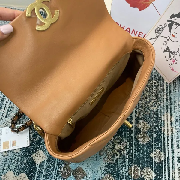 Chanel Medium 26 Flap Bag In Peanut Lambskin product view 2
