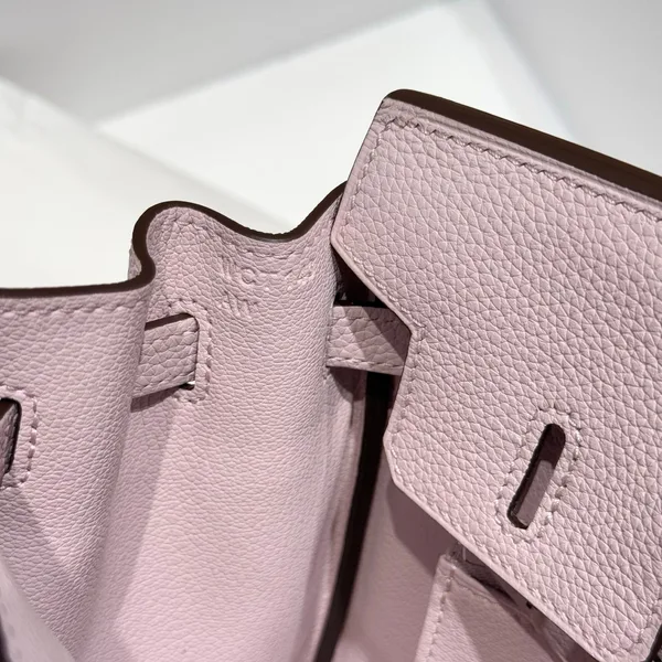 Hermès Birkin 25 In Pink Baby Silver Hardware Bag product view 6
