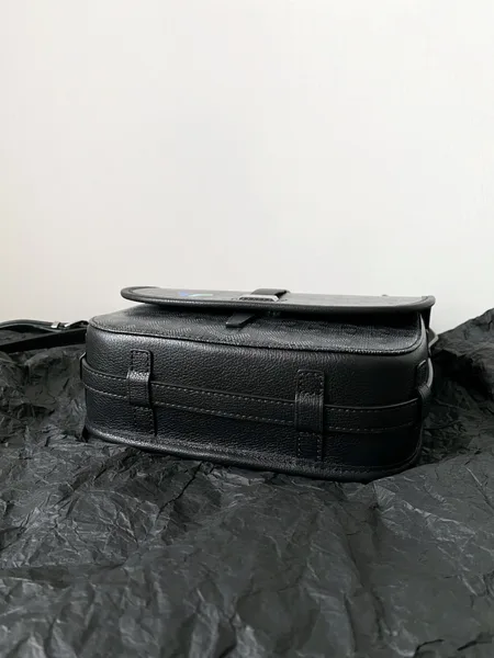 Goyard Goyardine Belvedere III PM Messenger Bag Jet Black product view 4