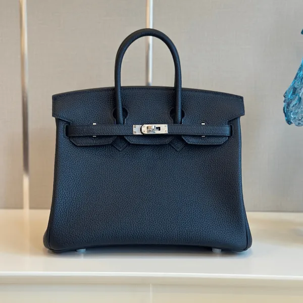 Hermès Birkin 30 Dakr Blue Togo Leather Palladium Hardware Bag product photo