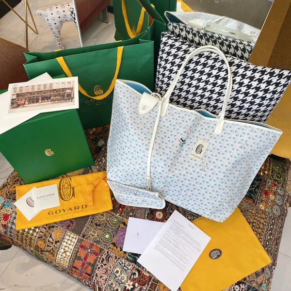 Goyard limited edition Saint Louis Claire-Voie GM Bag /Tote – Blue product photo
