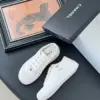 Chanel Women White Canvas Sneakers product view 4