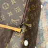 Louis Vuitton Handbags Louis Vuitton Carry All MM Monogram Brown Color 39x30x15cm product view 4