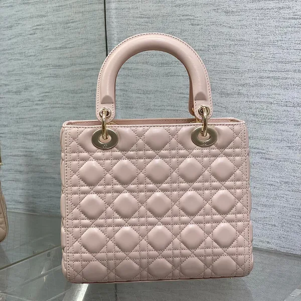 Dior Medium Lady Dior Bag — Pale Pink product view 2