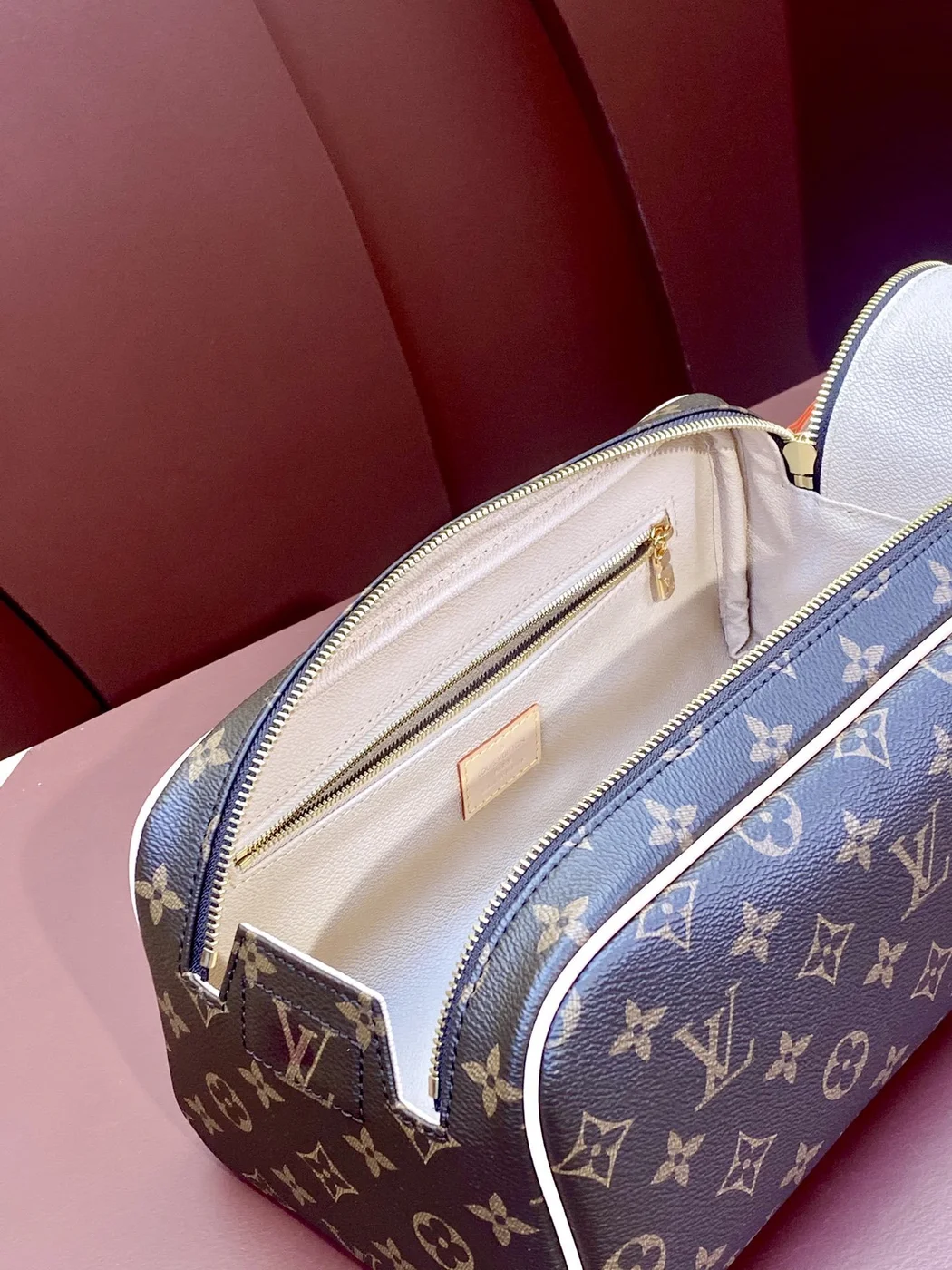 Louis Vuitton Dopp Kit Toilet Pouch in Monogram Canvas product view 2