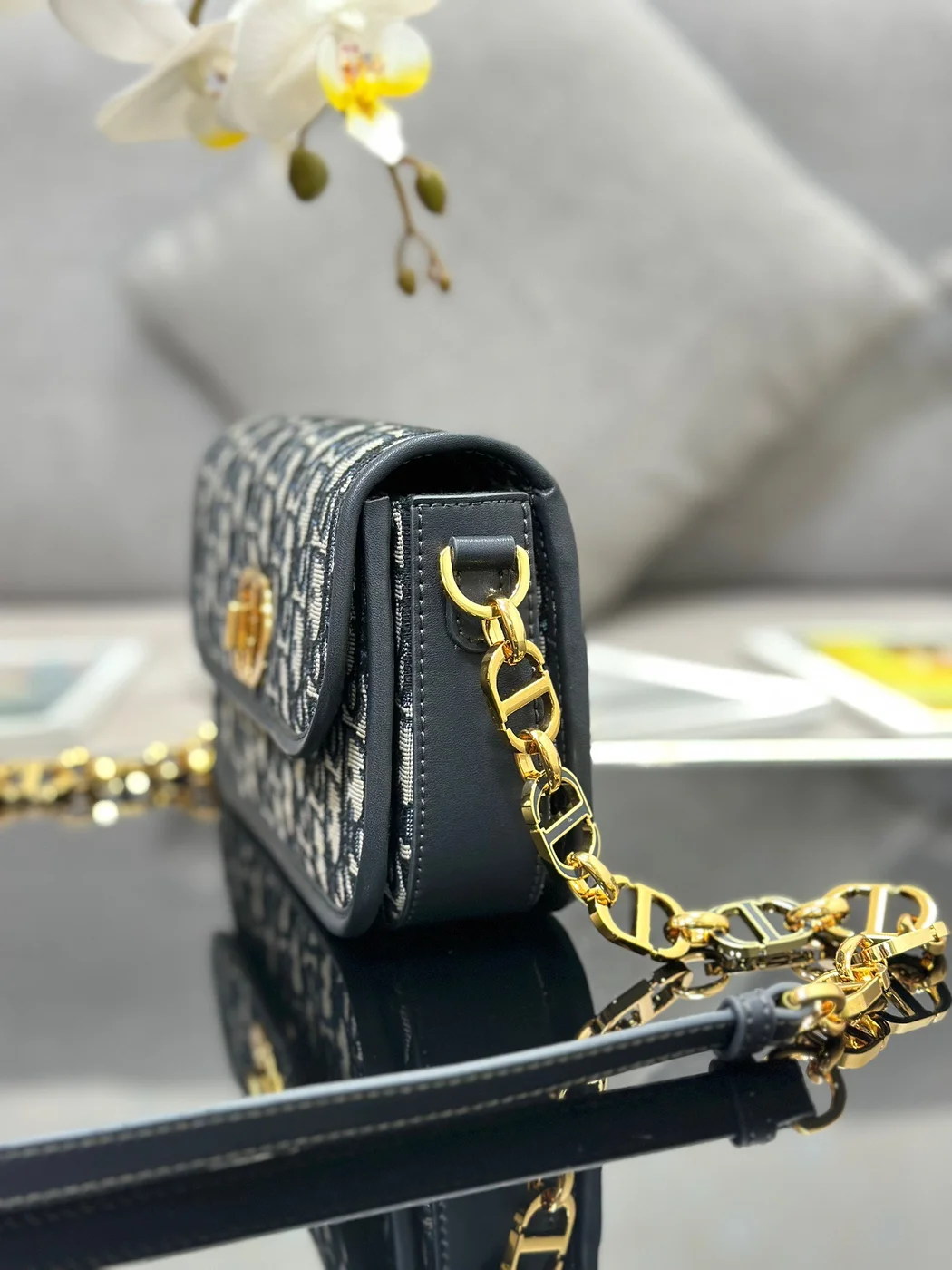 Dior 30 Montaigne Avenue Monogram Bag 22.5x12cm product view 7